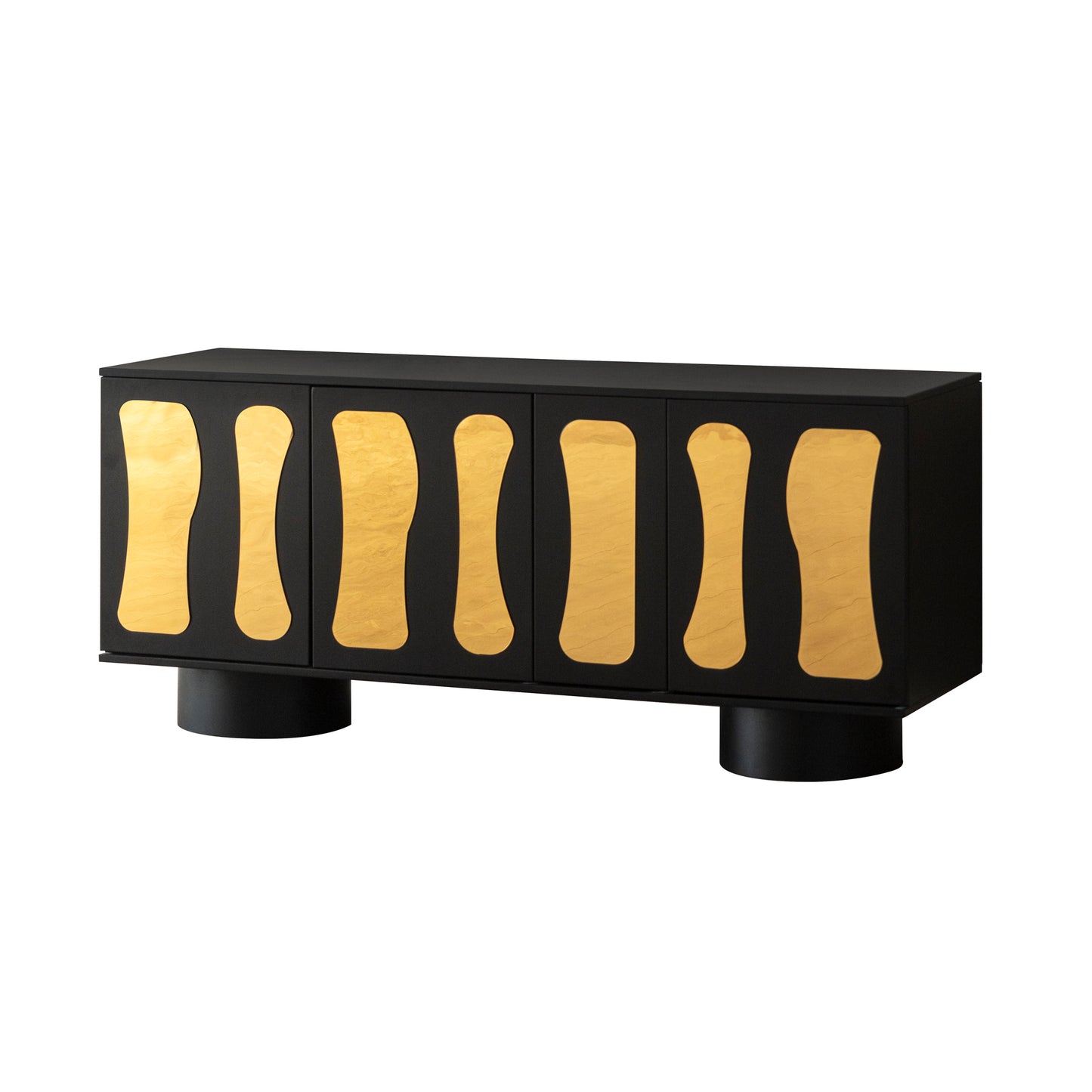 Black art deco sideboard