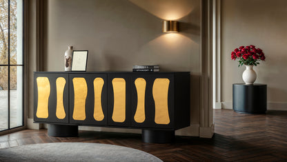 Modern entry way stprage cabinet