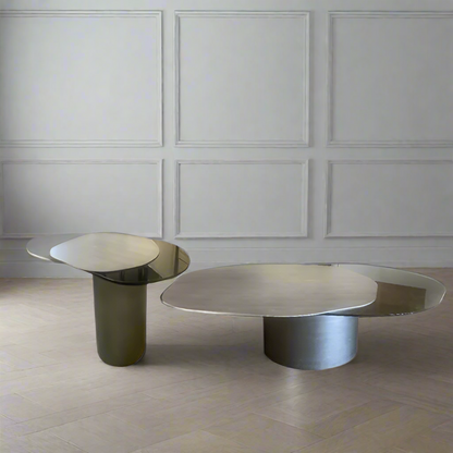 irregular shape  modern coffee table