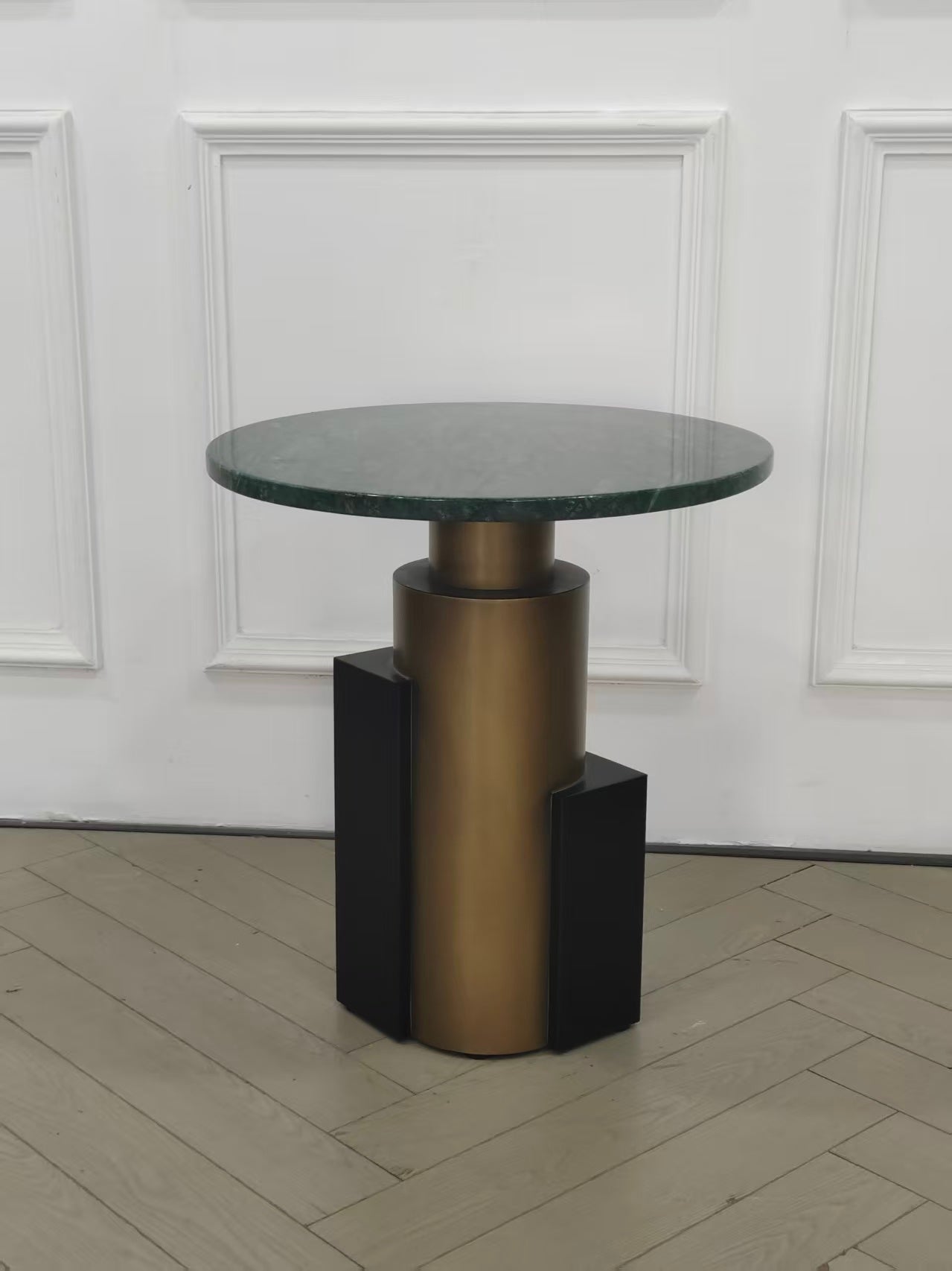 Jojo modern chic round accent table by Statements by J