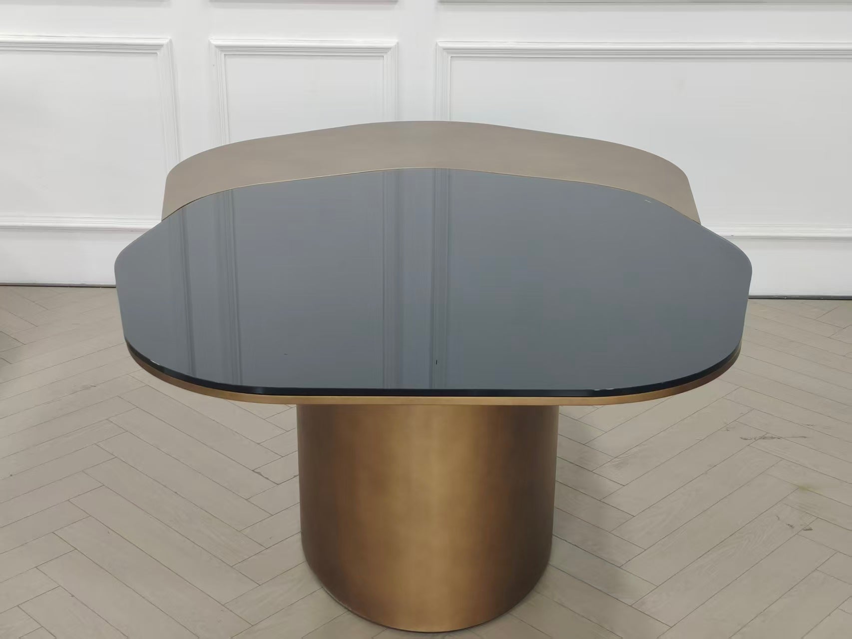 Kaylee sculptural luxury dining table by Statements by J