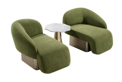 Kaia modern lounge chair set by Statements by J