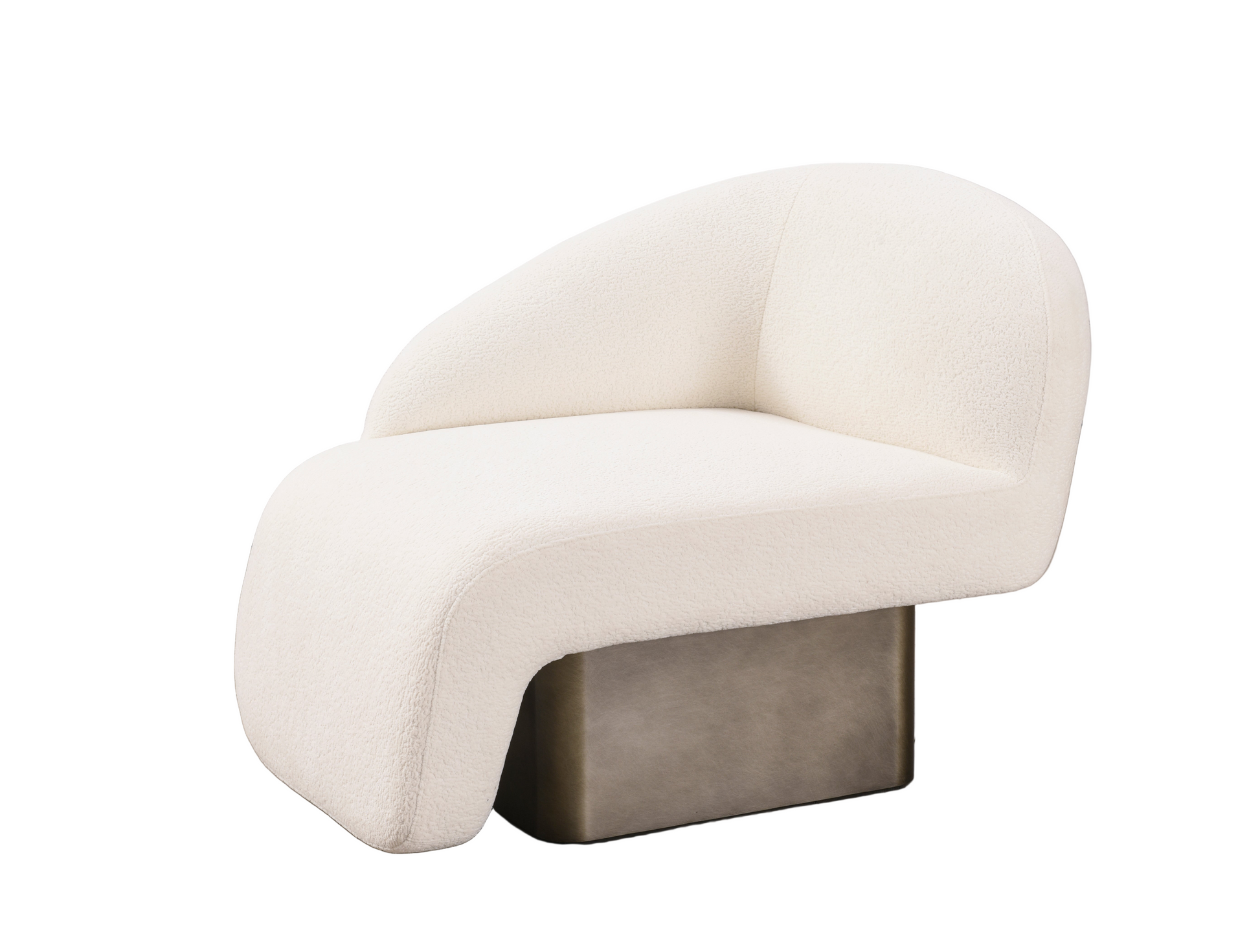 Kaia lounge chair with footrest by Statements by J
