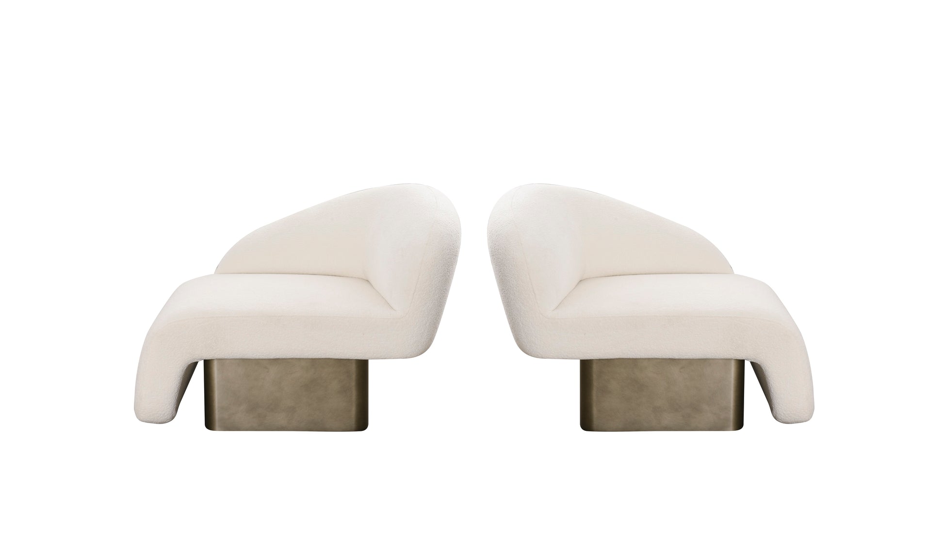 Kaia contemporary accent chairs by Statements by J
