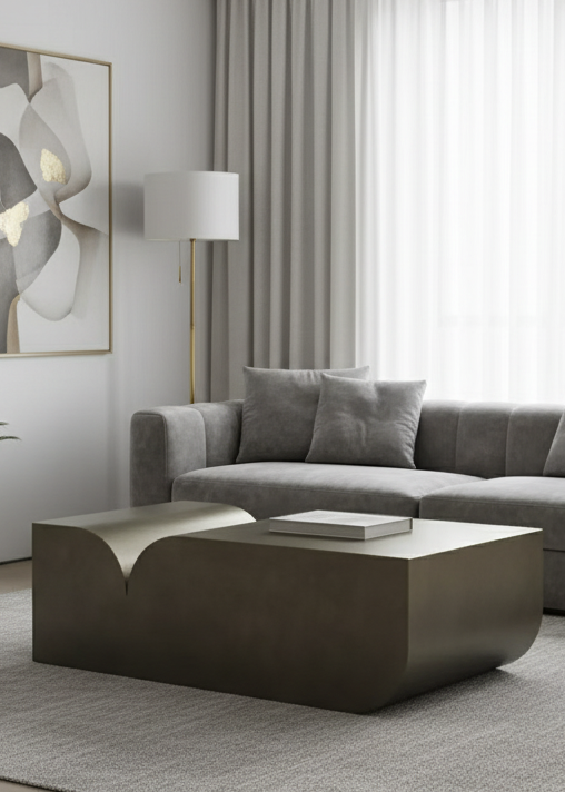 architectural coffee table by statements by J