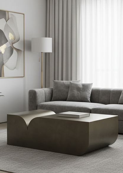 architectural coffee table by statements by J