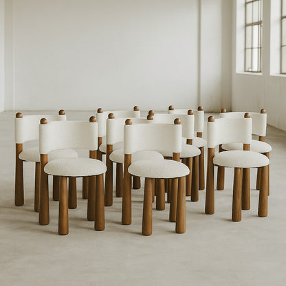 Cone legs modern dining chairs by Statements by J