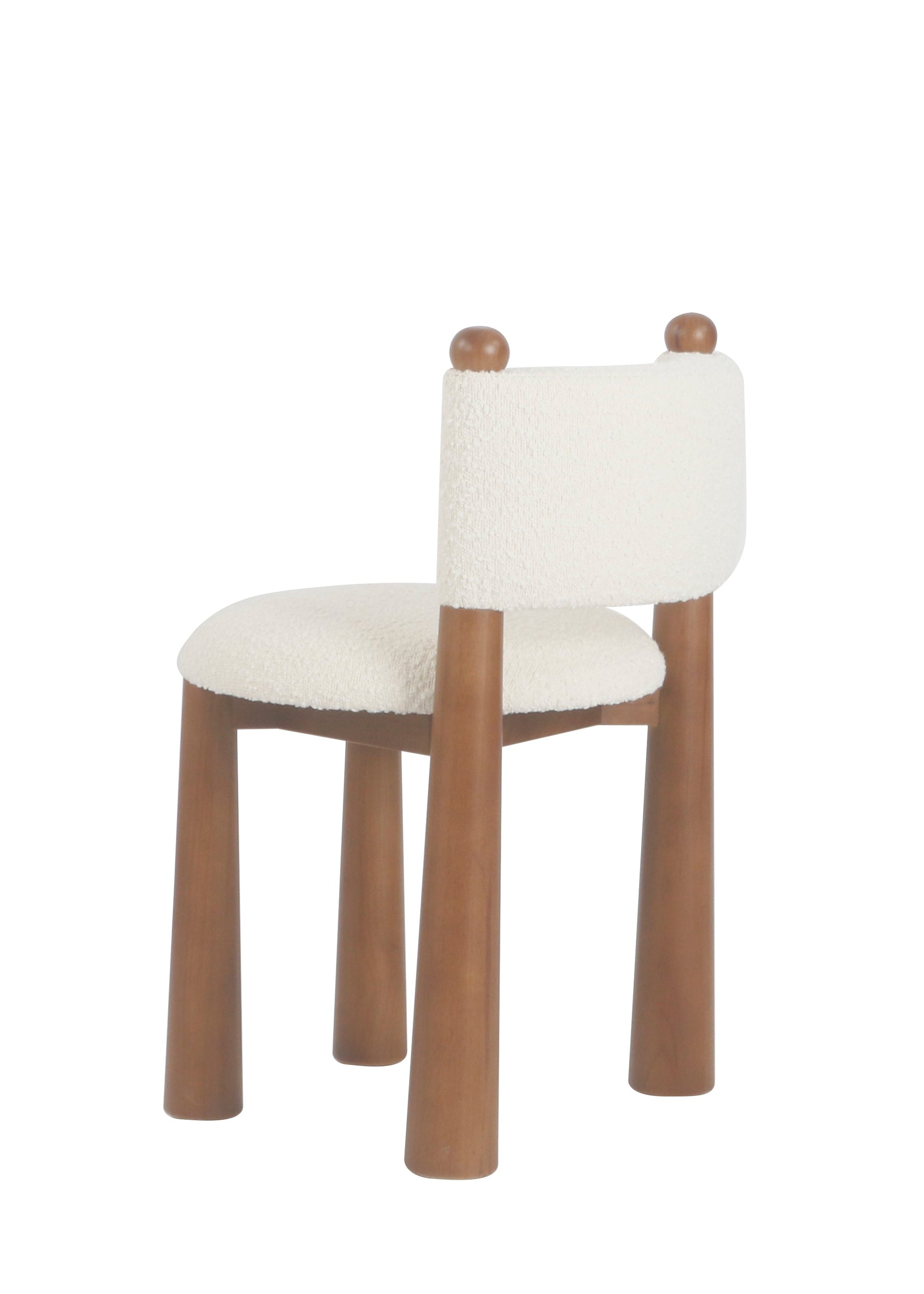 Talia modern dining chair with wood legs by Statements by J