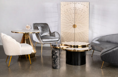 modern glam living room furniture