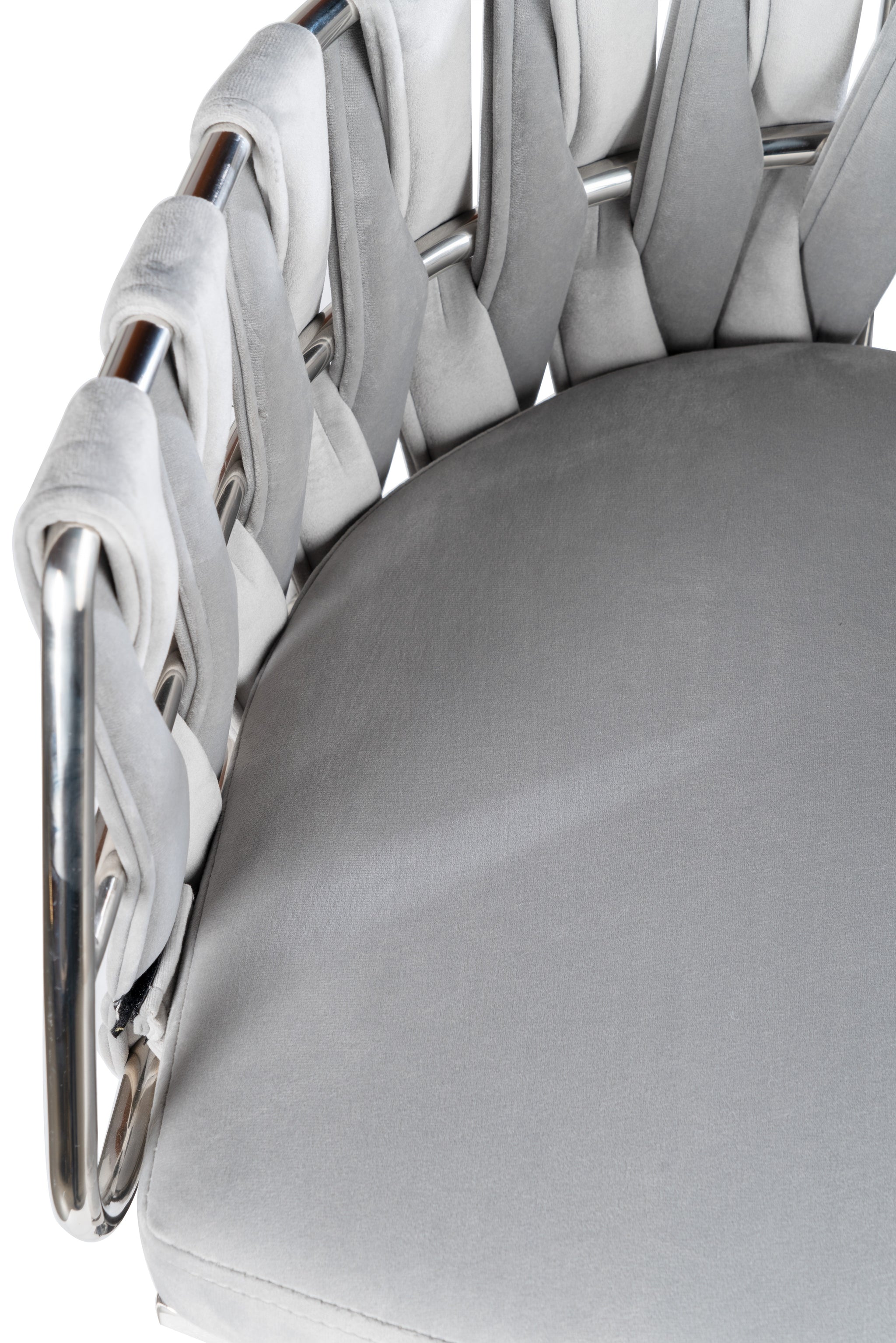 Milano Adjustable Swivel Bar /Counter Chair in Chrome Statements by J