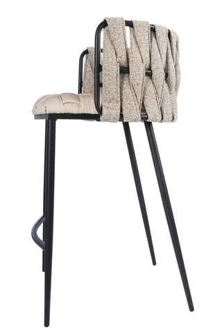 1538CS BGE Milano Counter Chair in Off White Statements by J