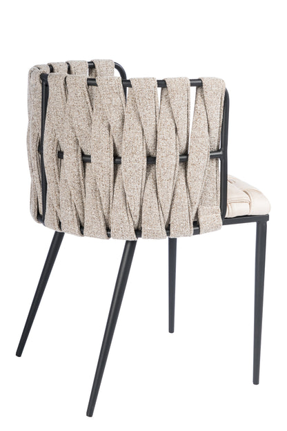 Milano Dining Chair in Off White