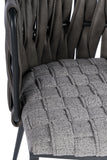 1538DC-GRY-Milano Dining Chair in Gray