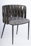 1538DC-GRY-Milano Dining Chair in Gray