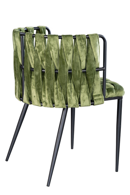 green dining room chair