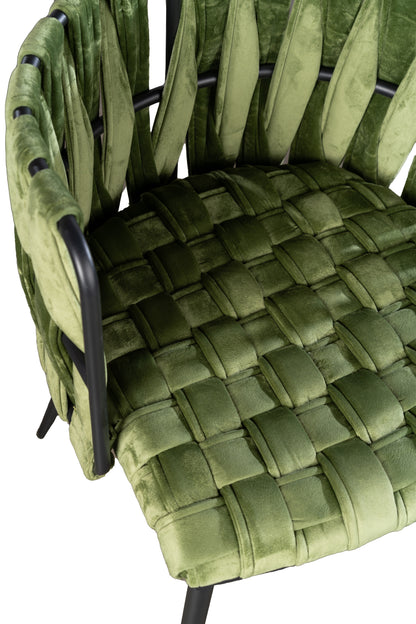 green dining room chair