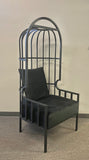 C2018-43B-Anika Black Balloon Chair