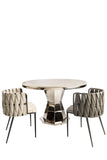 2018103-Lolin Marble Top Dining Table