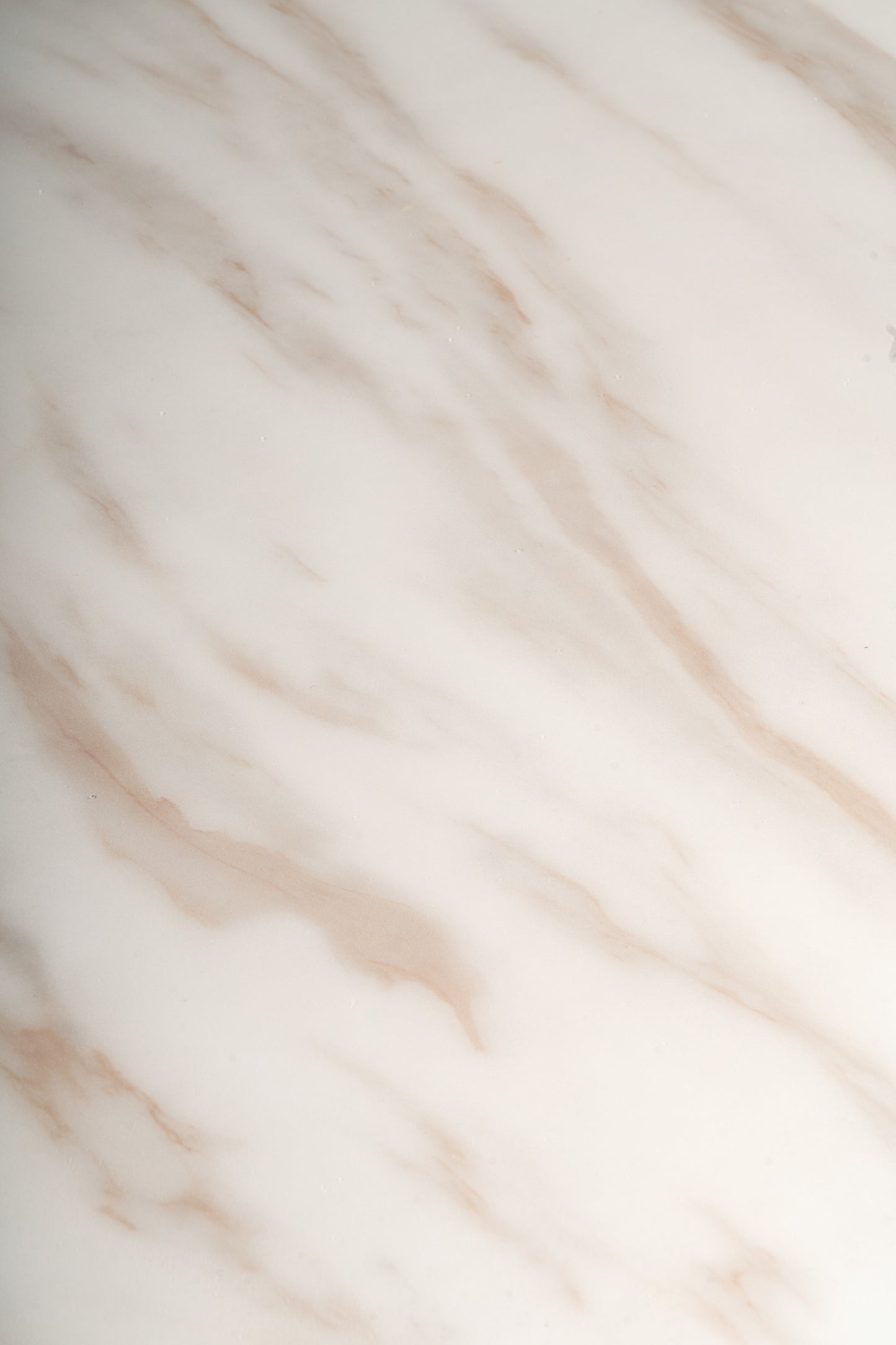 Waterfall Rectangular Marble Top Dining Table in Gold