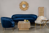 FOS383BLU-Palermo Accent Chair in Blue