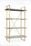 6B2083WD-Emma Bookshelf in white