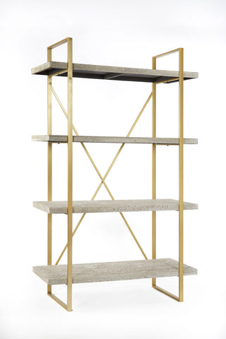 6B2083WD-Emma Bookshelf in white