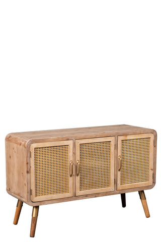 9B4749WA-Shia Cane Accent Cabinet