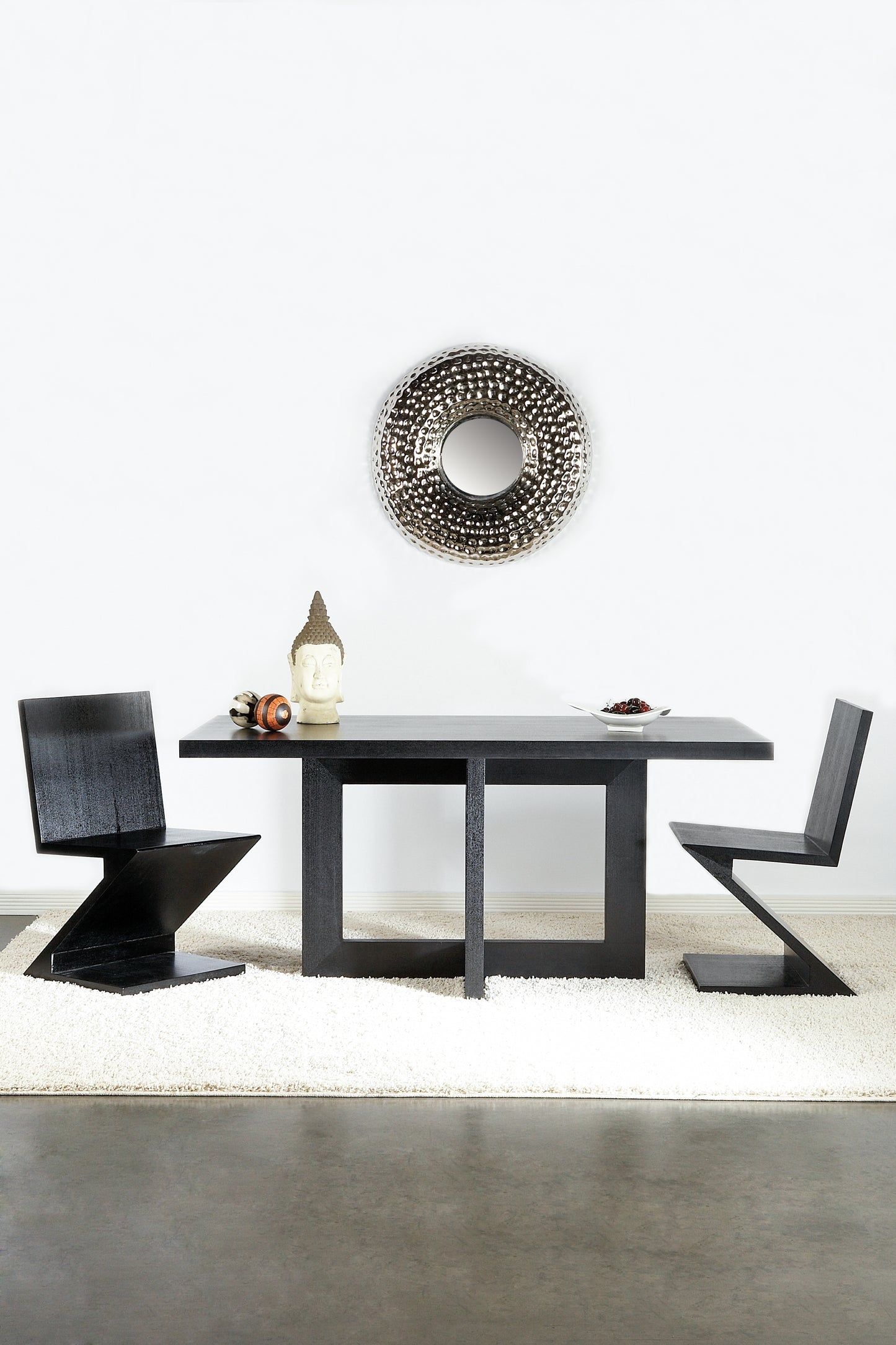 Zig Zag Chair in Ash Black