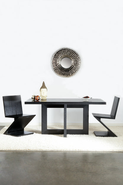 Zig Zag Chair in Ash Black