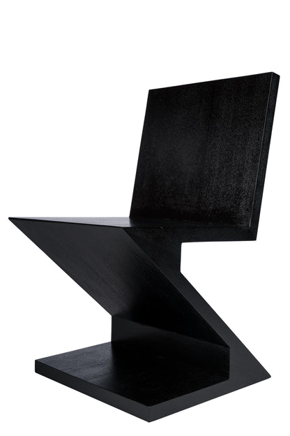 Zig Zag Chair in Ash Black-PRE-ORDER