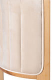 Monaco Counter Chair in Off White