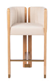 Monaco Counter Chair in Off White