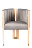 Monaco Dining Chair in Gray