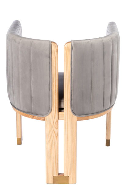 Monaco Dining Chair in Gray