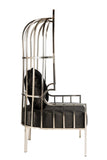 C2018-43S-Anika Silver Balloon Chair-PRE-ORDER