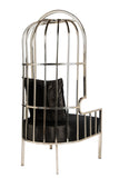 C2018-43S-Anika Silver Balloon Chair-PRE-ORDER