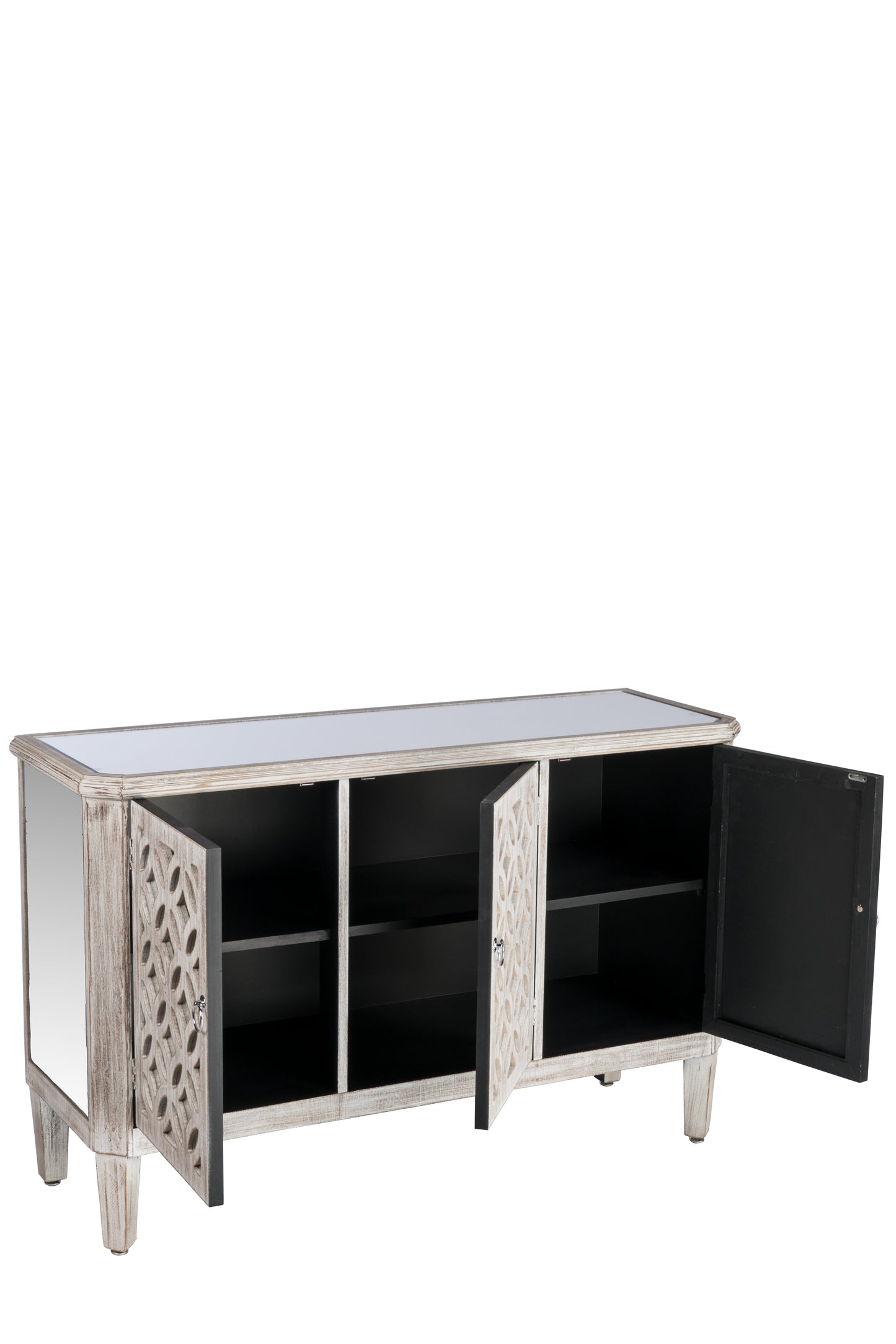 Stacy Mirrored 50"w Buffet