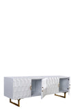 DM10293-Willow White Sofa Console Table / Sideboard
