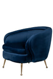 FOS383BLU-Palermo Accent Chair in Blue