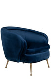 FOS383BLU-Palermo Accent Chair in Blue