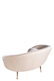 FOS402-BGE-Beatrice Curved Sofa in Off White