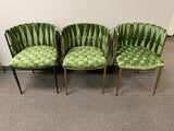1538DC-GREEN-Milano Dining Chair in Green-PRE-ORDER
