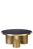 J-01BG-G-Balmain Coffee Table in Gold and Black