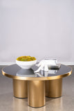 J-01BG-G-Balmain Coffee Table in Gold and Black
