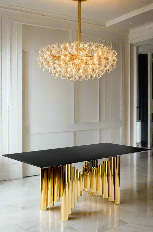 art deco dining table