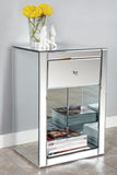 JA005-Mirrored Nightstand