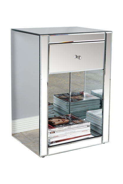 Mirrored Nightstand