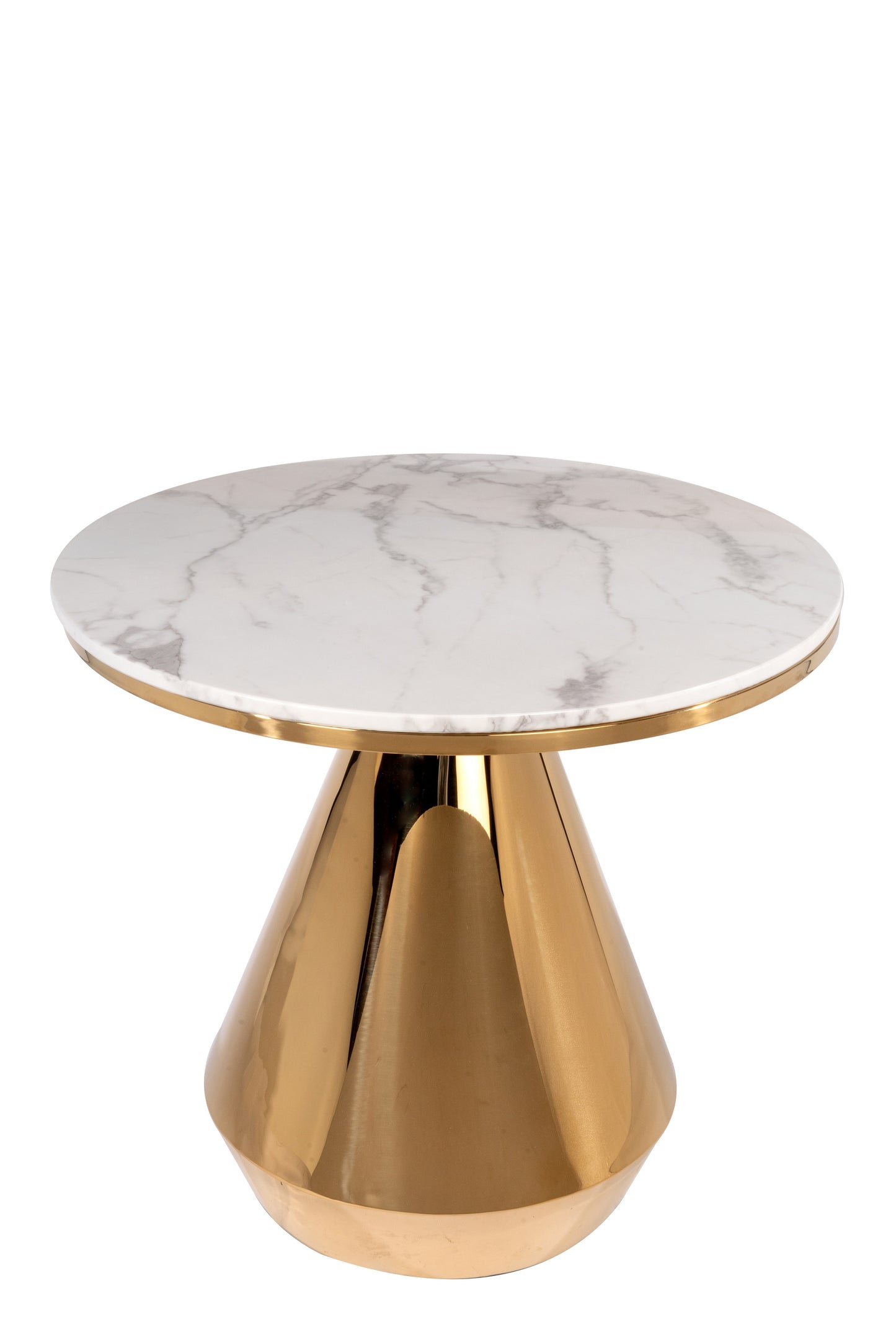 Gigi Marble Top Indoor/Outdoor Bistro Table-PRE-ORDER