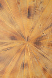 KFV02803-Sunburst Wood Dining Table for 6
