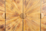 KFV02804-Sunburst Wood 4 Doors Sideboard